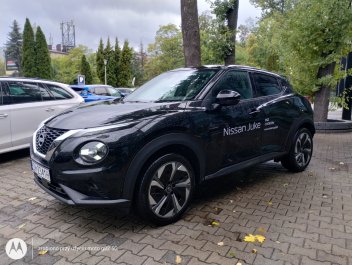 Nissan Juke 1.0 114 KM / Automat / Benzyna / N-connecta / P. Zimowy / Felgi 19" / 2WD   2025R.<br /><small>(Samochód demonstracyjny)</small>