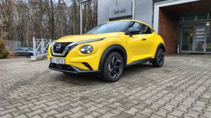 Nissan Juke 1,0 114KM / Benzyna / Automat / Acenta / Pakiet Design   2024R.<br /><small>(Samochód demonstracyjny)</small>
